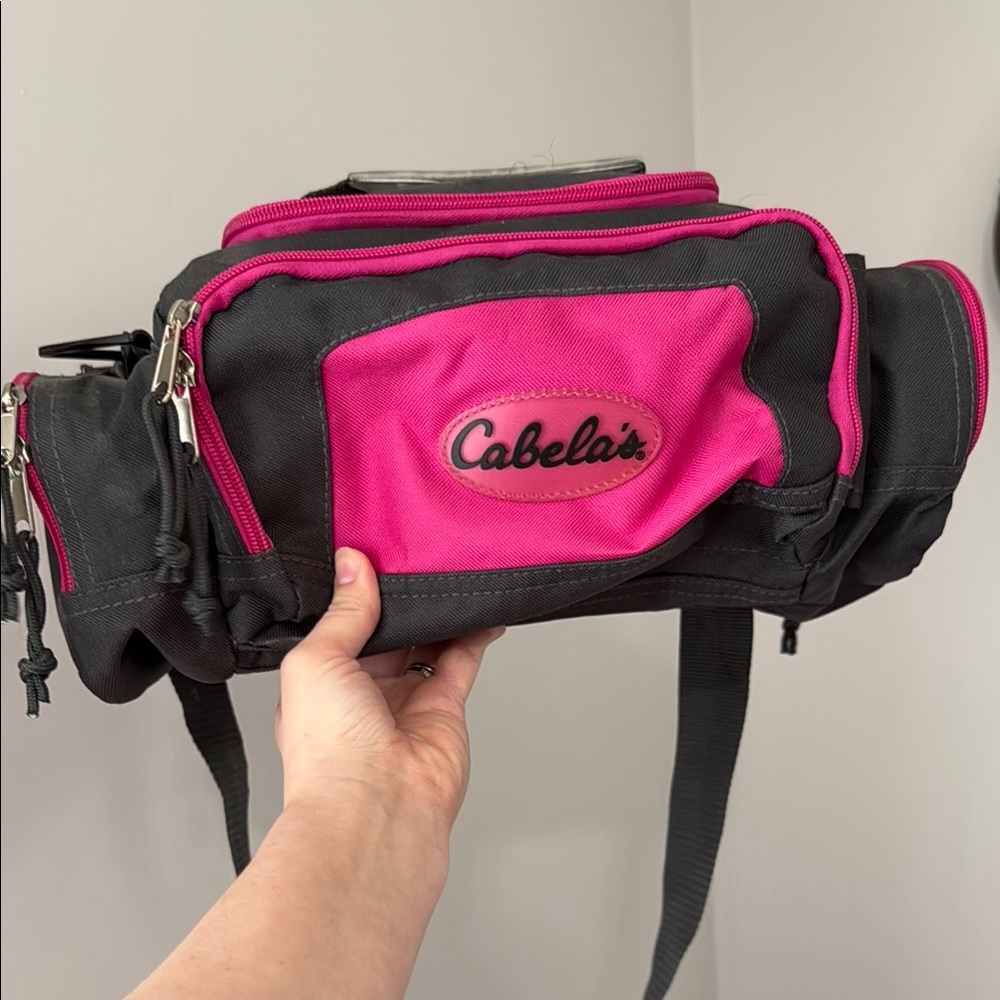 Cabela's Pink and Black Utility Bag, durable